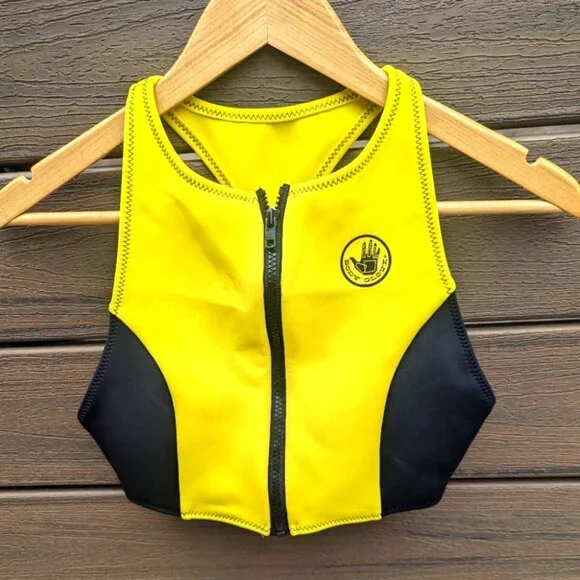 Yellow Body Glove Bikini Top - size Large Bnwot - Picture 7 of 7